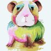 Guinea Pig paint by numbers