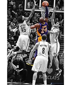 Kobe Bryant Legendary Dunk paint by numbers