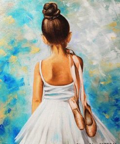 Little Ballet Dancer paint by numbers