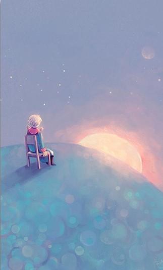 Little Prince In space paint by numbers