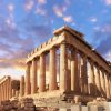 Parthenon Athena paint by numbers