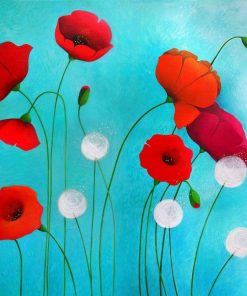 Poppy by The Wind paint by numbers