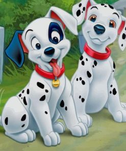 Disney Dogs paint by numbers