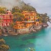 Portofino Harbour Italy paint by numbers