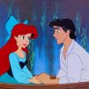 Prince Eric Little Mermaid paint by numbers