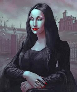 Gothic Mona Lisa Paint by numbers
