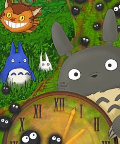 My Neighbor Totoro Studio Ghibli Paint by numbers