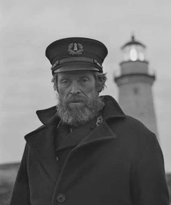 Willem Dafoe The Lighthouse Paint by numbers