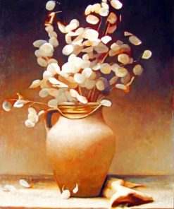 Vintage Vase Of Flowers paint by numbers