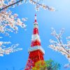 Tokyo Tower Paint by numbers