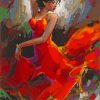Woman Dancing paint by numbers