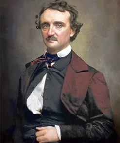 Edgar Allan Poe paint by numbers