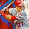 Baseball Player paint by numbers
