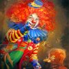 Circus Clown Art Paint by numbers