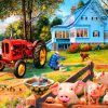 Pigs In Farm Paint by numbers