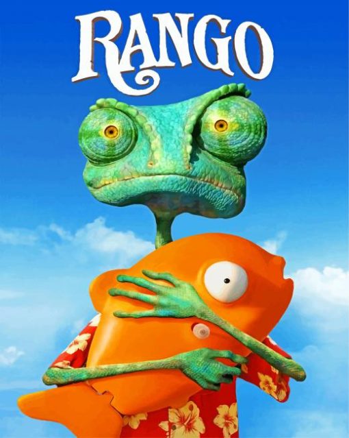 Rango paint by numbers