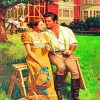 Romantic Couple Paint by numbers