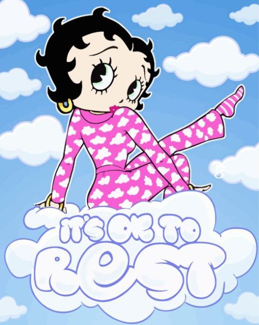 Aesthetic Betty Boop Paint By Numbers