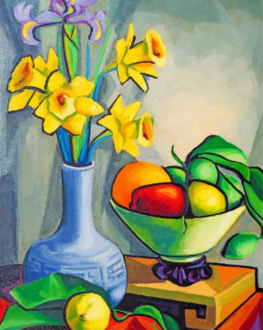 Fruit Still Life Paint by numbers