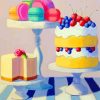 Sweet Cakes Paint by numbers