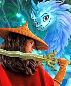 raya-and-the-last-dragon-disney-paint-by-numbers