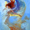 Fantasy Angel Girl Paint by numbers