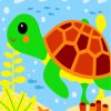 Little Turtle Paint by numbers