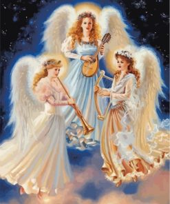Musicians Angels Paint by numbers