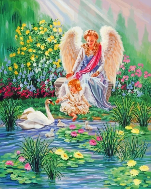 angel-mother-paint-by-numbers