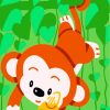 cute-monkey-paint-by-numbers