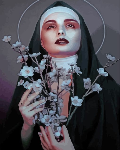 dark-Nun-beauty-paint-by-numbers
