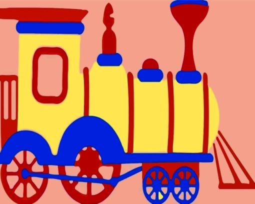 yellow-train-paint-by-numbers
