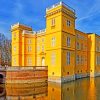Belgium-Castles-Pond-DUrsel-paint-by-numbers