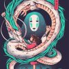 Chihiro-haku-and-no-face-paint-by-numbers