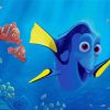 Dory And Nemo Paint by Numbers
