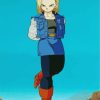 Dragon Ball Z Android 18 Paint by numbers
