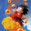 Goku Dragon Ball Paint by numbers