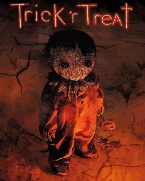 Horror Movie Trick r Treat Paint by numbers