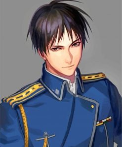 Roy Mustang Fullmetal Alchemist Paint by numbers