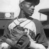 Satchel Paige Black And White Paint by numbers