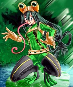 Tsuyu Asui Paint by numbers