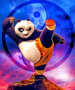 aesthetic-kung-fu-panda-paint-by-numbers