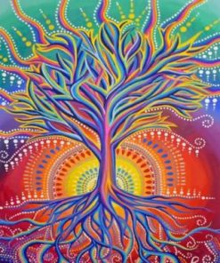 Aesthetic Tree Of Life Paint by numbers