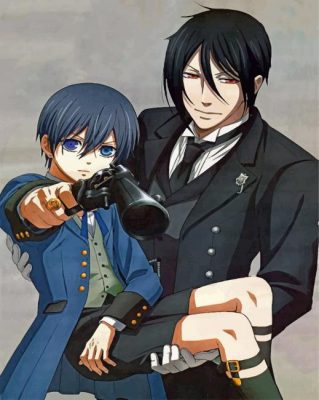 Ciel And Sebastian Michaelis Paint by numbers
