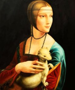lady-with-an-ermine-leonardo-da-vinci-paint-by-number