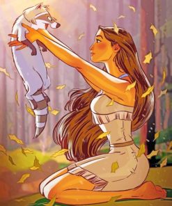 pocahontas-Disney-paint-by-number-1