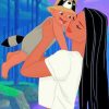 pocahontas-and-Baby-paint-by-number