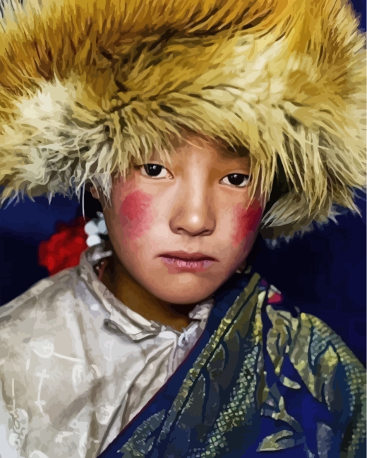 tibet-girl-paint-by-numbers