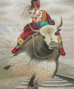 tibetan-lady-paint-by-numbers