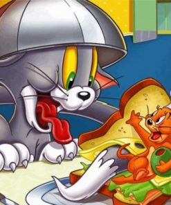 Tom And Jerry Paint by numbers